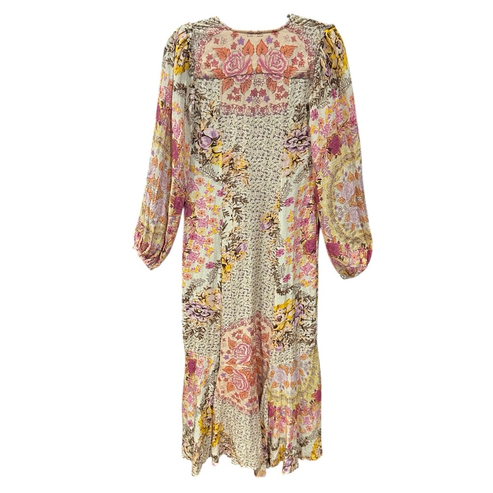 NWOT FREE PEOPLE Marais Printed Maxi Dress XS - Picture 6 of 15